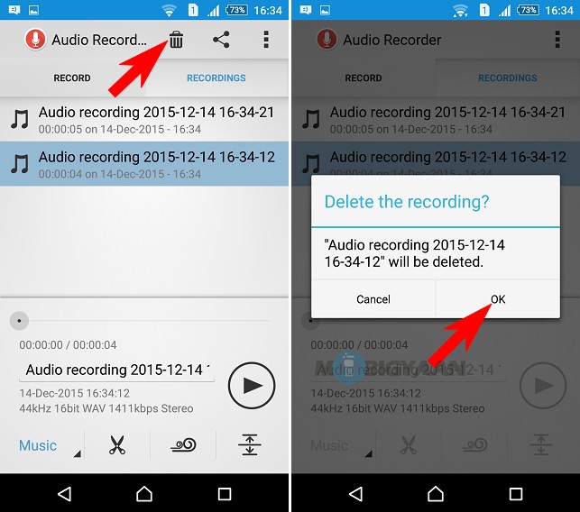 How to record voice on Android (2)