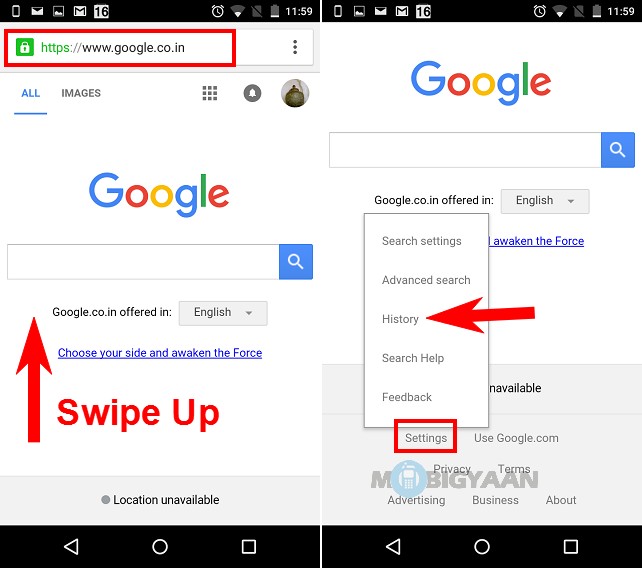How to remove Google search history on Android (3)