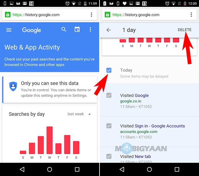 How to remove Google search history on Android (8)