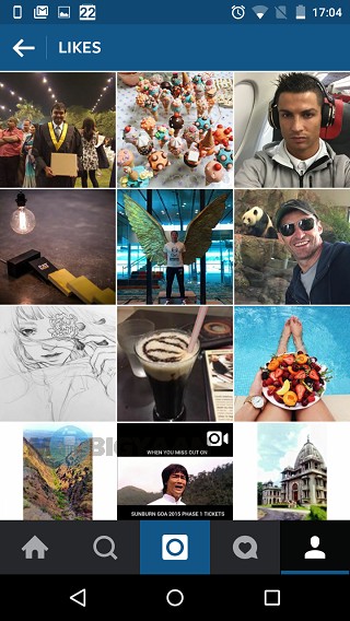 How to view liked photos on Instagram (1)