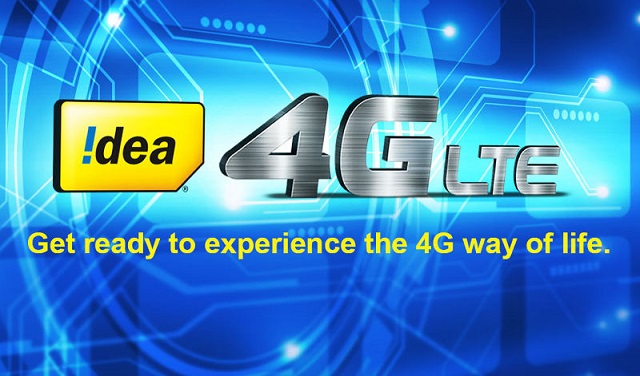 Idea 4G launch india