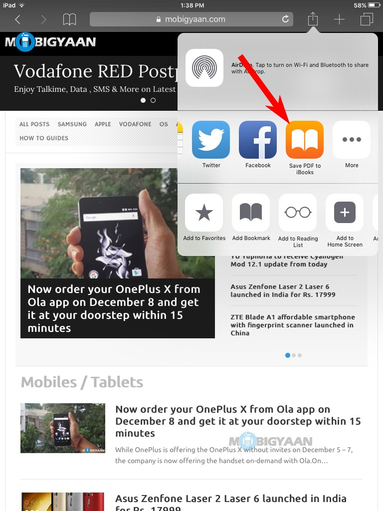 how to save webpages on iphone or android and access them later (4)