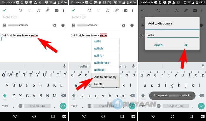 How to add words to autocorrect dictionary [Android] [Guide] (1)
