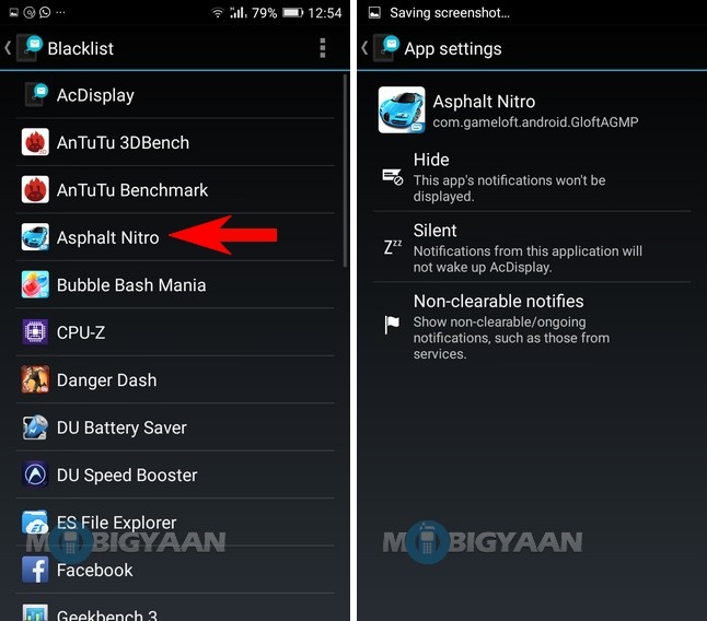 How to check notifications without unlocking the device