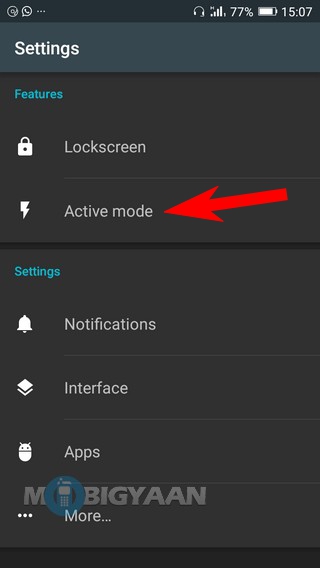 How to check notifications without unlocking the device