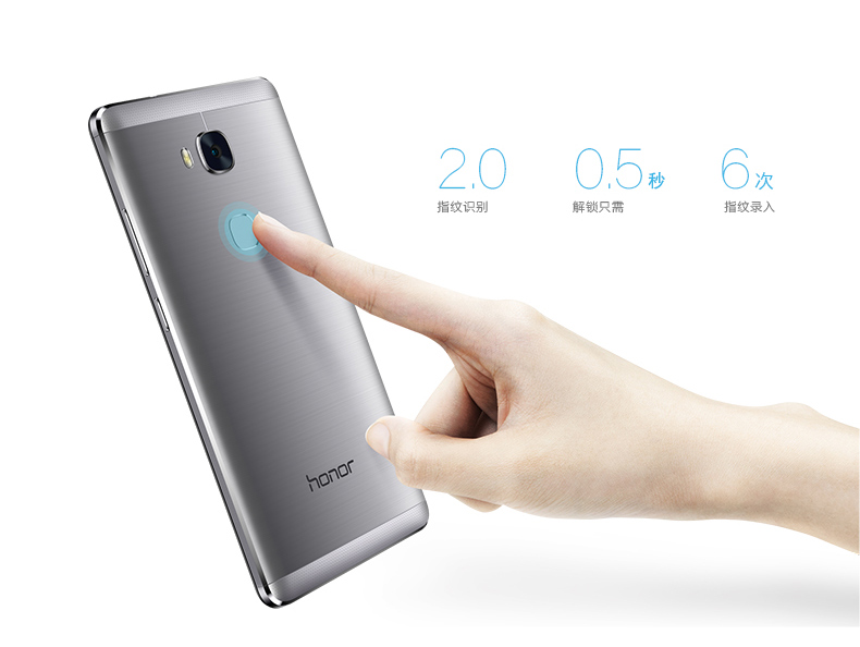 Huawei Honor 5X - Fingerprint-scanner