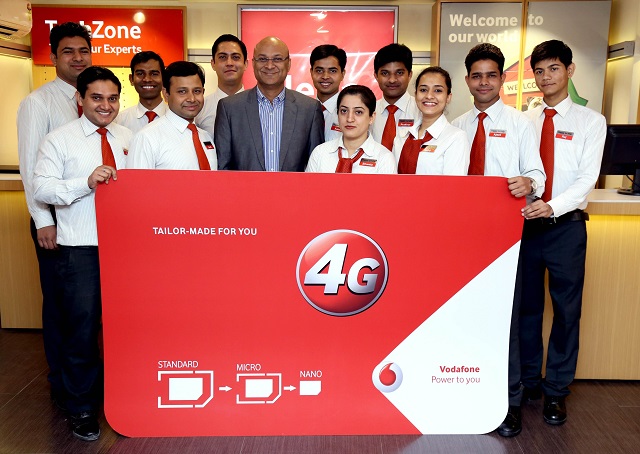 Vodafone-4G-ReadySIM-Launch Delhi-NCR