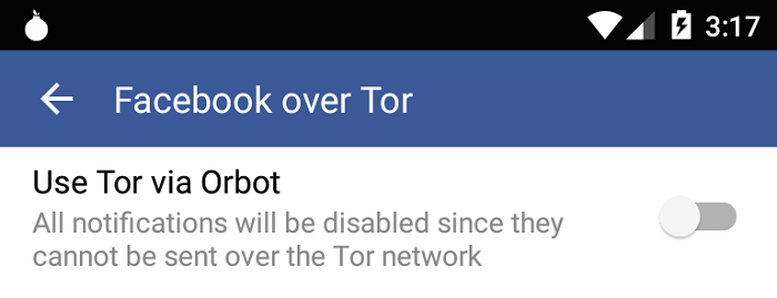 Facebook adds Tor support on its Android app; Offers more secure access on the app 2 facebook-android-app-tor-support-over-orbot