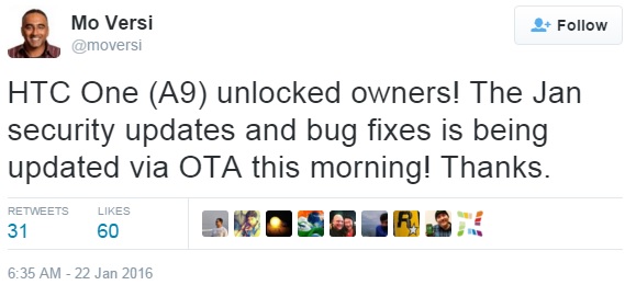 htc-one-a9-january-android-security-update-in-us