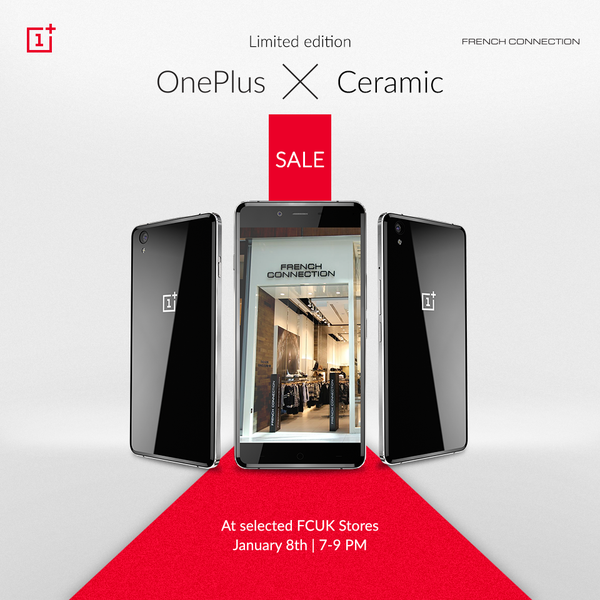 OnePlus X Ceramic limited edition available invitefree in India tomorrow