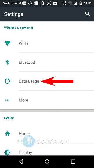 How to check mobile data usage on Android (1)