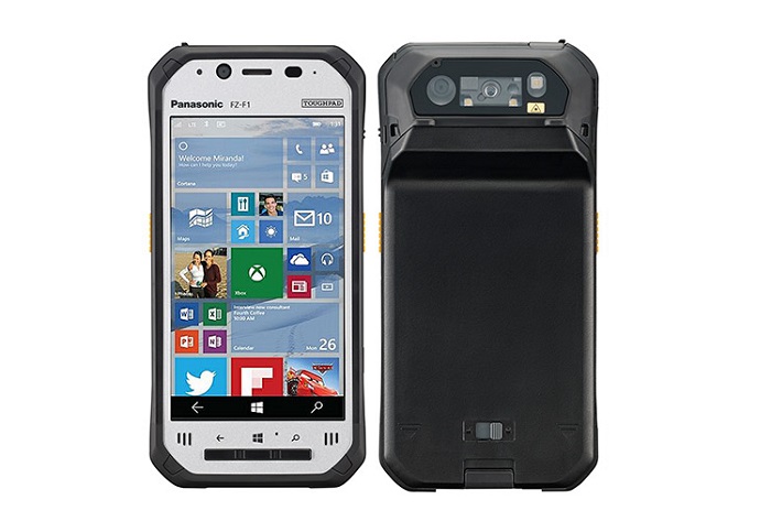 Panasonic announces fully rugged Toughpad FZ-F1 and FZ-N1 smartphones 2 panasonic-fz-f1-front-rear-view
