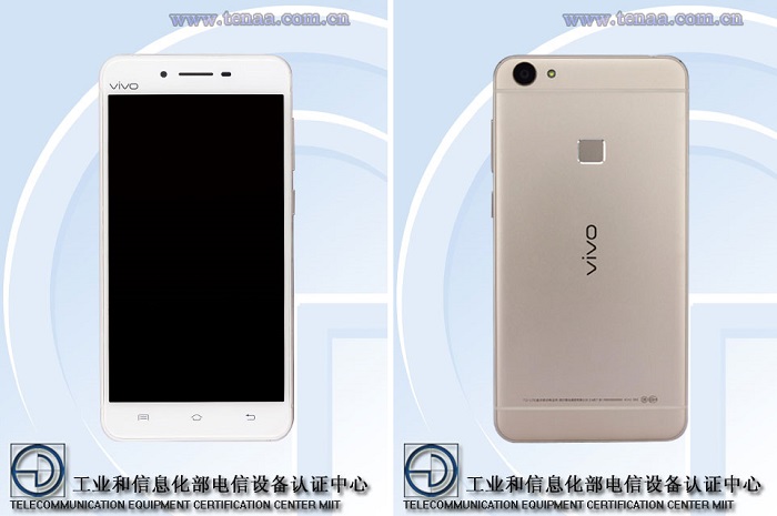 vivo-x6s-tenaa-certified-front-rear-view