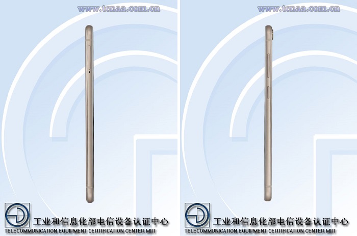 vivo-x6s-tenaa-certified-left-right-view