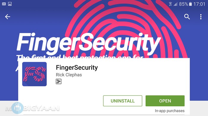 How to Lock Apps Using Fingerprint Scanner (11)