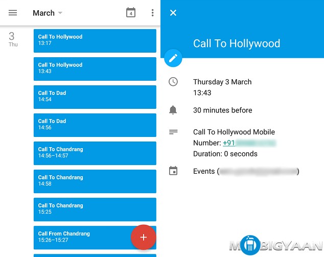 How to add call logs in the calendar [Android Guide] (1)