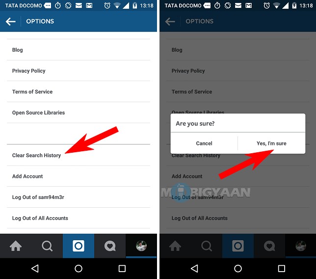 How to clear search history on Instagram [Guide] (3)