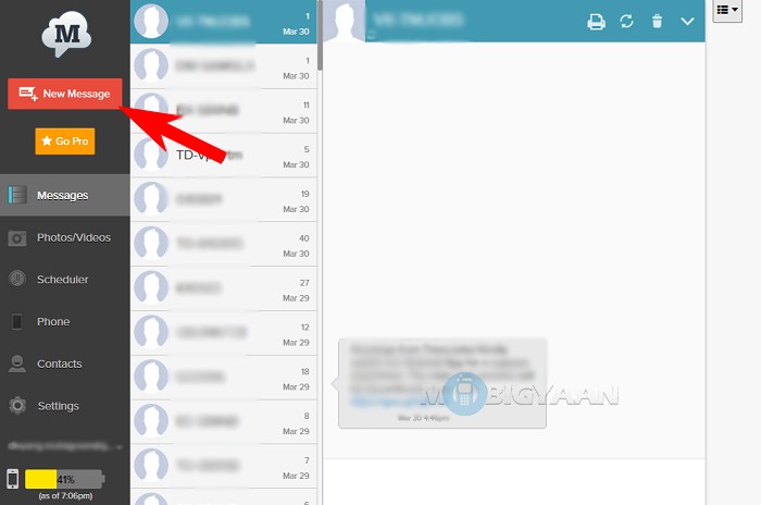 How to send SMS from PC [Android and iPhone Guide] (1)