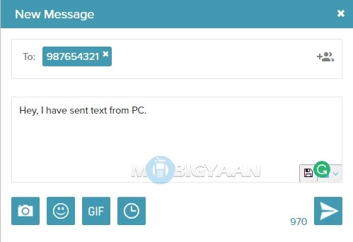 How to send SMS from PC [Android and iPhone Guide] (5)