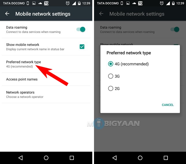 How to switch between 2G and 3G [Android Guide] (2)