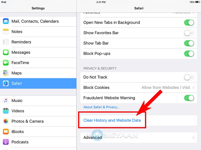How to clear browsing history on iOS [Beginner's Guide] (3)