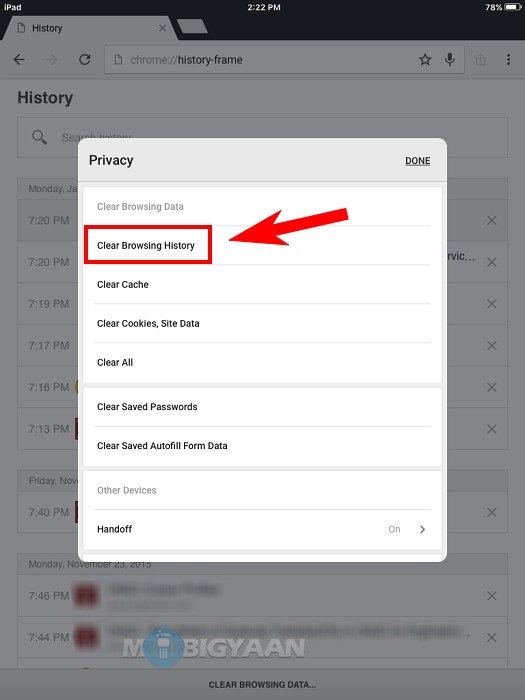 How to clear browsing history on iOS [Beginner's Guide] (7)
