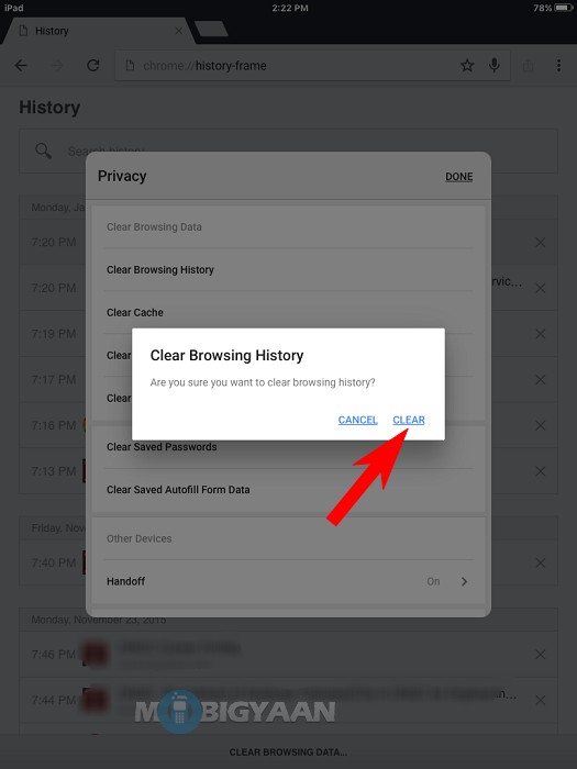 How to clear browsing history on iOS [Beginner's Guide] (8)