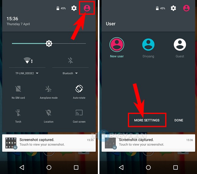 How to create user accounts on Android [Guide] (5)