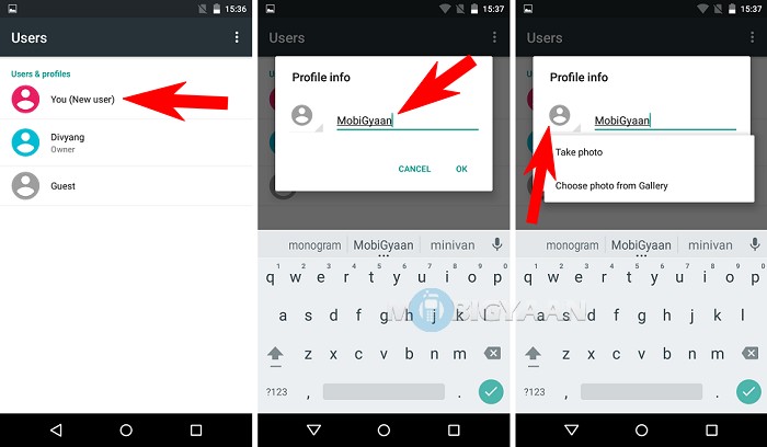 How to create user accounts on Android [Guide] (6)