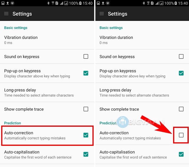 How to disable autocorrect on Android devices [Guide] (8)