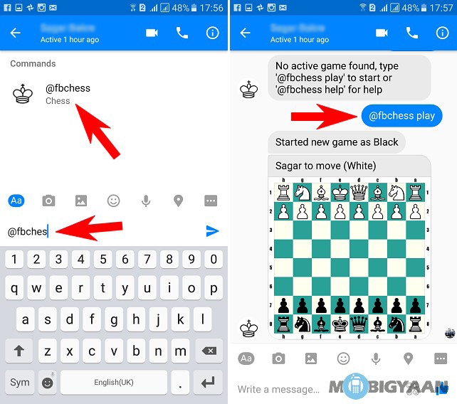 How to find hidden chess game in Facebook Messenger [Guide] (2)