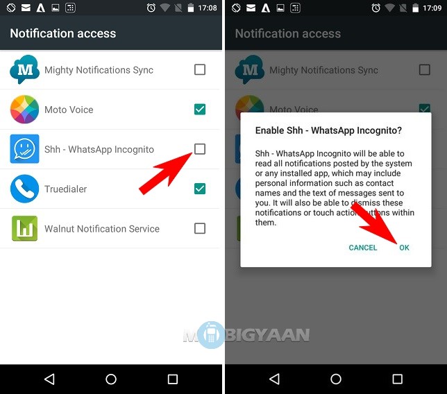 read WhatsApp messages secretly