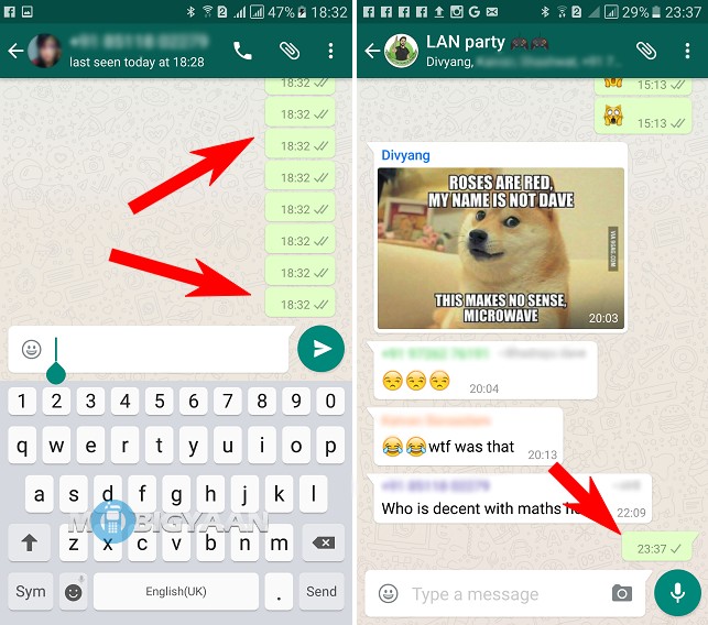 How to send empty messages on WhatsApp [Guide] (2)