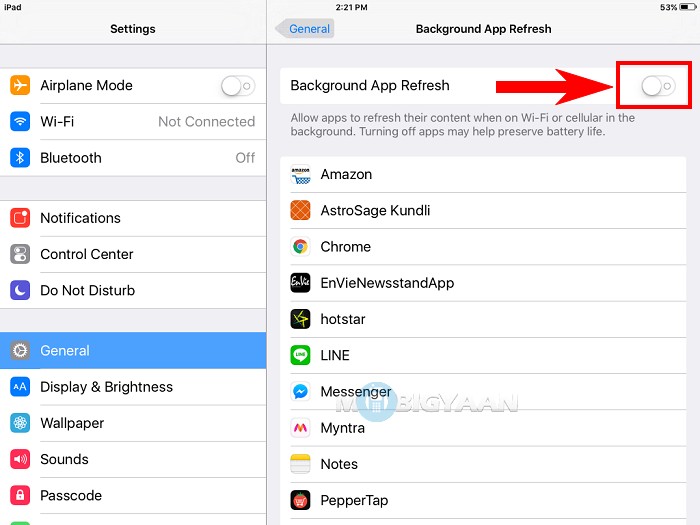How to turn off Background App Refresh on iOS devices [Guide] (1)