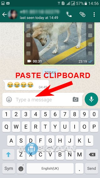How to type upside down text [Android Guide] (2)