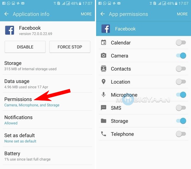How to use app permissions in Android Marshmallow (1)