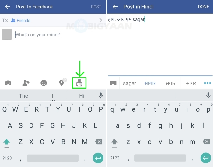 how-to-post-in-hindi-on-facebook-for-android-3