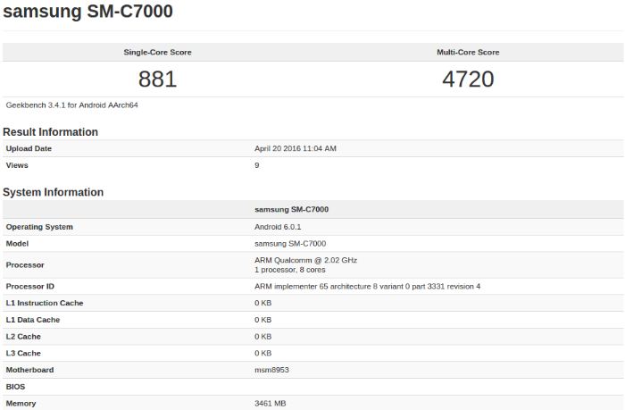 samsung-galaxy-c7-spotted-on-geekbench