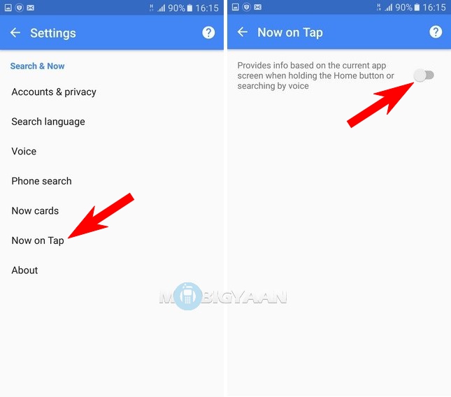 Disable Google Now On Tap for Android Marshmallow (1)