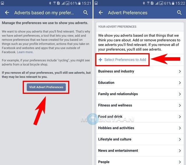 How to view Facebook ads based on your interest [Guide] (4)