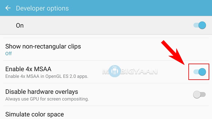 developer options on android (5)
