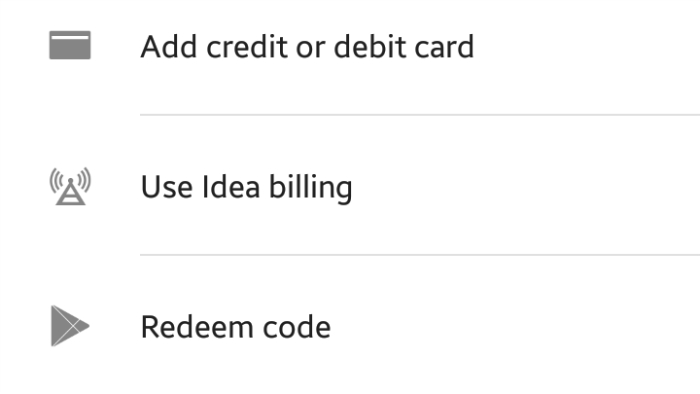 Google teams up with Idea to provide carrier billing on Play Store in India