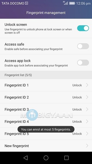 Honor 5X Fingerprint Scanner Overview (2)