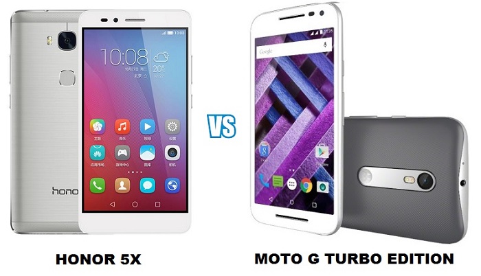 honor 5x vs moto g turbo edition