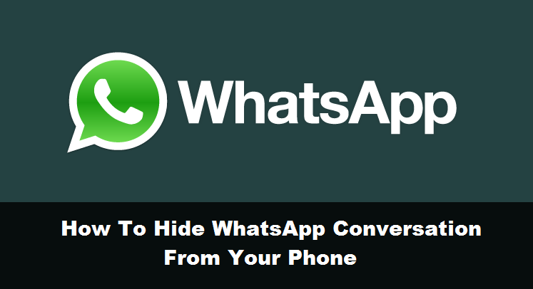 How to hide WhatsApp conversation from your phone [Guide] (5)