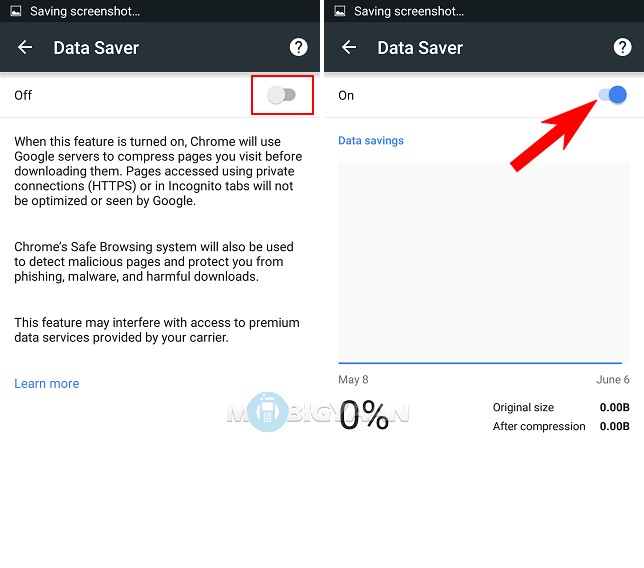 How to save data on Chrome for Android [Guide] (1)