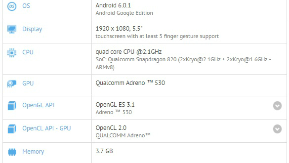 ZTE Nubia Z11 spotted on GFXBench with Snapdragon 820 SoC, 4 GB RAM and 5.5-inch FHD display