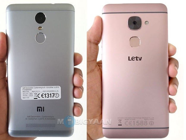 Xiaomi Redmi Note 3 vs LeEco Le2 - Specs Comparison