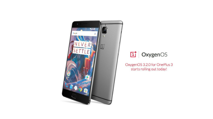 OxygenOS 3.2.0 update rolling out for OnePlus 3