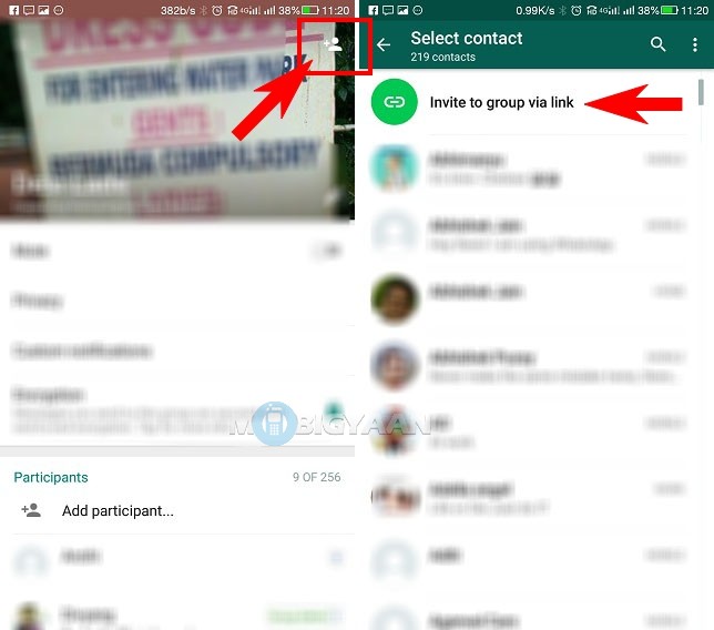 How to create WhatsApp group link invite (2)